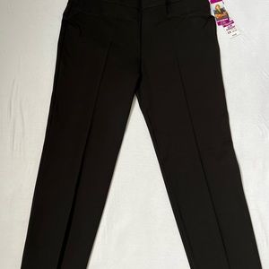 Peter Nygard luxe slims slim straight, plus size 3X size 24-26, black